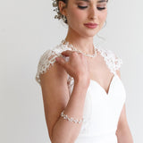 Keeley Floral Pearl Bracelet