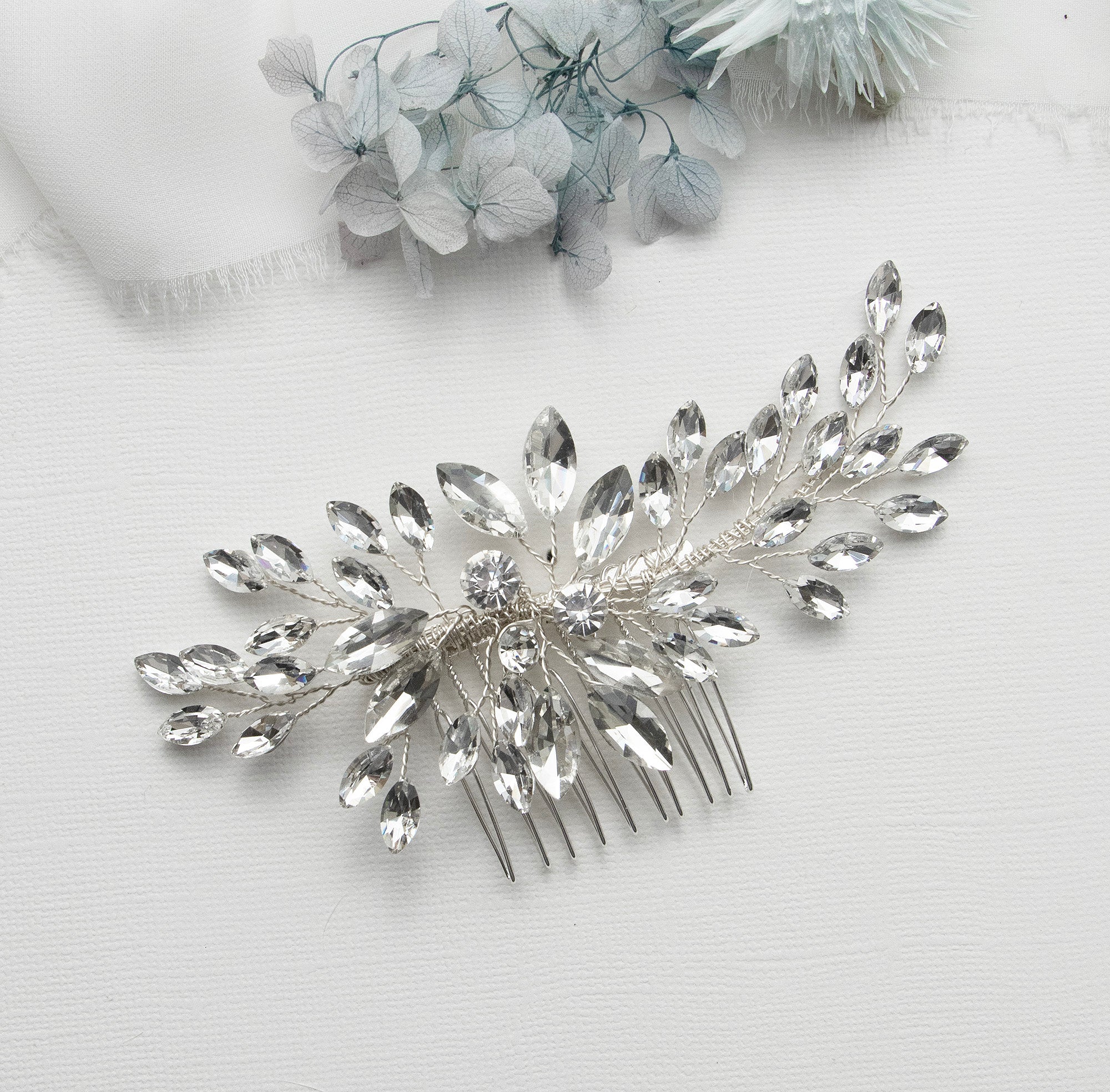 a close up of a hair comb on a table