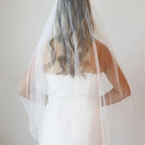 Pearl Crystal Beaded Veil