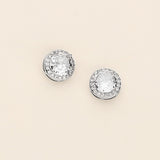 Ansley Halo Stud Earrings