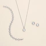 Ansley Halo Stud Earrings