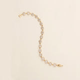 Aubrie Halo CZ Bracelet