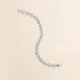 Aubrie Halo CZ Bracelet