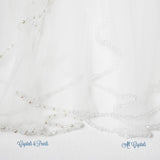 Pearl Crystal Beaded Veil