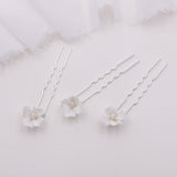 Sasha Flower Hairpin Set of 3