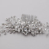 Flora Crystal Hair Comb