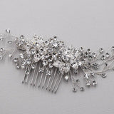 Flora Crystal Hair Comb