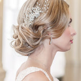 Flora Crystal Hair Comb