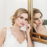 Mandy Teardrop CZ Earrings