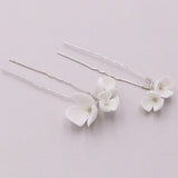 Angie Flower Hairpin Set of 2