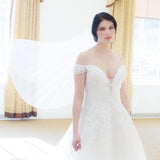 Pearl Beaded Wedding Veil