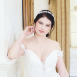 Marie Crystal Wedding Headband