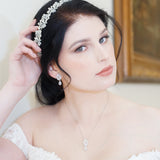 Marie Crystal Wedding Headband
