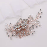 Flora Crystal Hair Comb
