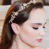 Bridget Crystal Clip On Earrings