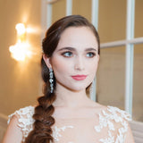 Nala Dramatic Long Earrings