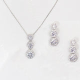 Ansley Triple Drop Jewelry Set