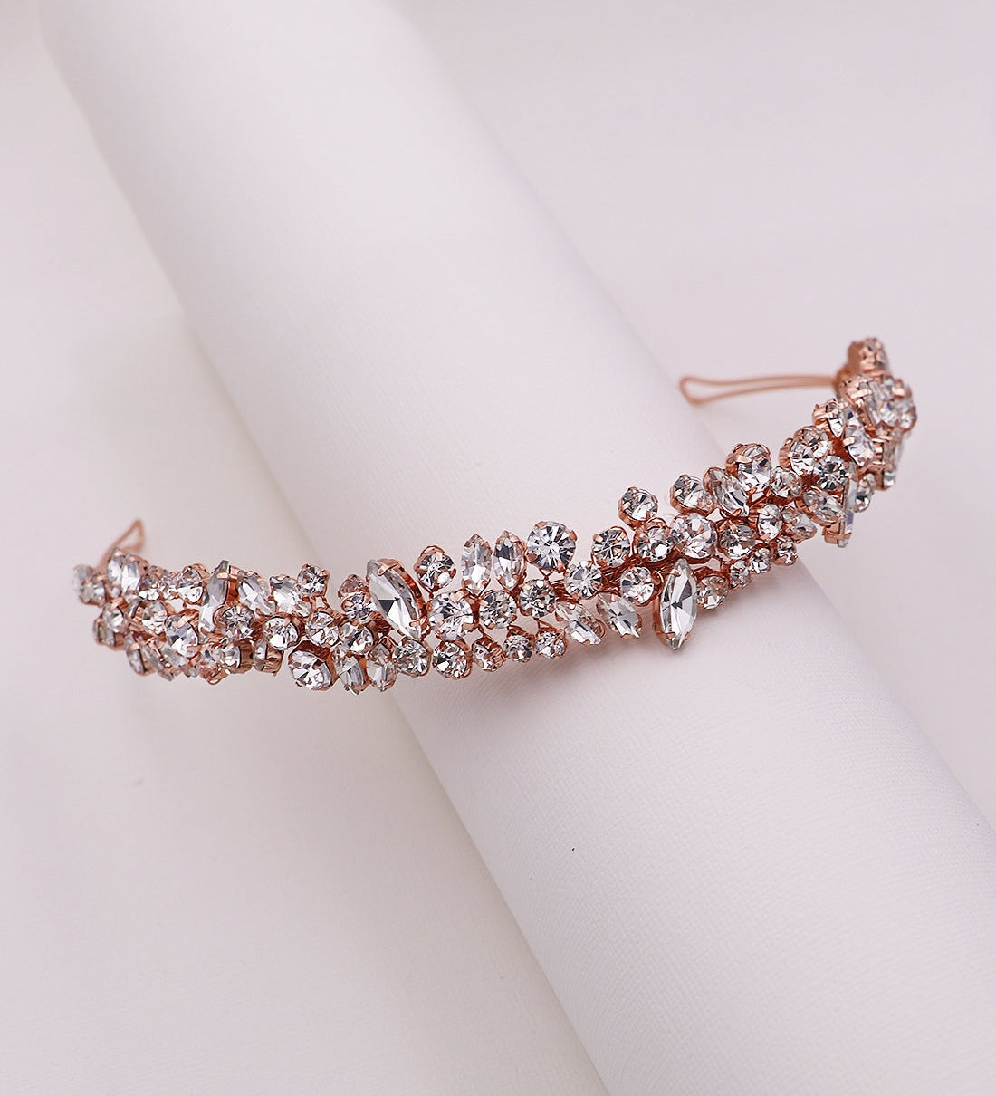 Mosaic Crystal Wedding Headband