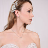Flora Crystal Hair Comb