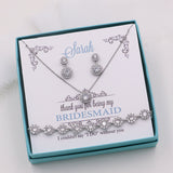 Aubrie Bridesmaids Jewelry Set