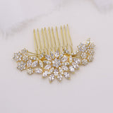 Milan CZ Bridal Comb