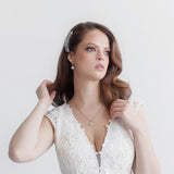 Milan CZ Bridal Comb