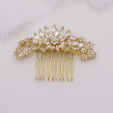 Milan CZ Bridal Comb