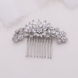 Milan CZ Bridal Comb