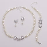 Daisy Children's Pearl Jewelry Gift Set
