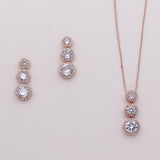 Ansley Triple Drop Jewelry Set