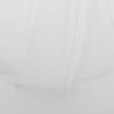 Two Layer Plain Edge Wedding Veil