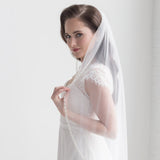 Pearl Beaded Wedding Veil