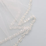 Pearl Beaded Wedding Veil