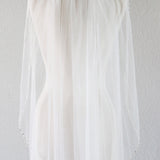 Crystal Edge Wedding Veil