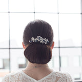 Carla Sapphire Blue Wedding Comb