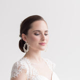 Paris Statement Pearl Earrings