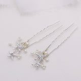 Bayley Bridal Wedding Starfish Hair Pin Set of 2
