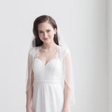 Pearl Beaded Wedding Veil