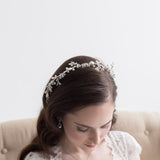 Emma Blush Pink Hair Vine Headpiece