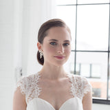 Amelia Freshwater Pearl Wedding Earrings