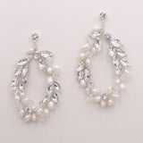 Paris Statement Pearl Earrings
