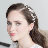 Evelyn Sapphire Blue and Clear Jewelry Set