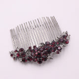 Alexandra Navy Blue Crystal Comb