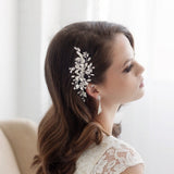 Kendra Rose Gold Crystal Hair Comb