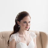 Dangle Drop Bridal Earrings – CZ Teardrop Wedding Earrings