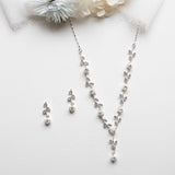 Pearl Flowers Jewelry Set