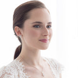 Gianna Rose Gold Minimalist CZ Jewelry Set