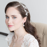 Dangle Drop Bridal Earrings – CZ Teardrop Wedding Earrings