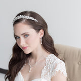 Carla Crystal Vine Rose Gold Jewelry Set