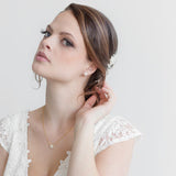 Aubrie Stud Rose Gold Jewelry Set
